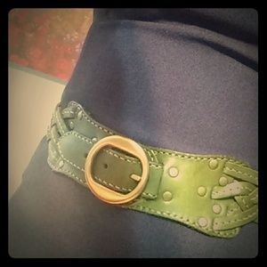 Linea Pelle designer leather belt